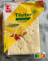 Tilsiter fein-würzig in Scheiben