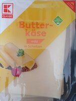 Butterkäse in Scheiben (mild)