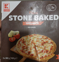 Pizza Stone Baked Margherita