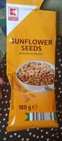 Sunflower seeds roasted and salted