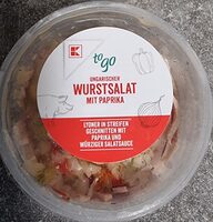 Ungarischer Wurstsalat mit Paprika