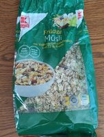 Früchte Müsli mit Vollkorn-Getreideflocken und 32% Frucht