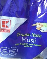 Muesli  traube nuss vollkorn k classic