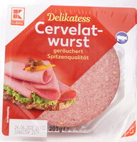 Cervelatwurst geräuchert
