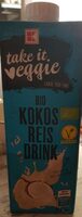 K-take it veggie Bio Kokos-Reisdrink