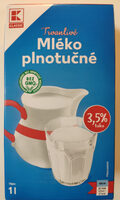 Trvanlive Mlieko plnotucne