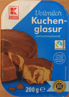 Vollmilch Kuchenglasur zartschmelzend
