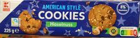 American Style Cookies Haselnuss