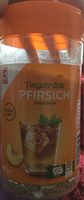 Teegetränk Pfirsich