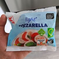 Light Mozzarella nach italienischer art