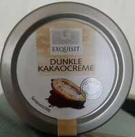 Dunkle Kakaocreme