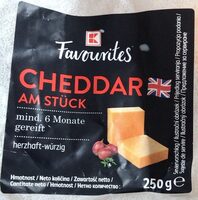 Cheddar am Stück