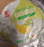 Buttermilch Dessert Zitrone