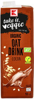 K-take it veggie Organic Oats Choco Drink 1l