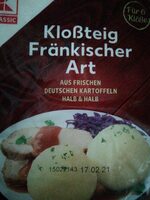 Kloßteig fränkischer Art