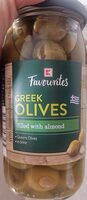 Greek olives filled with almond