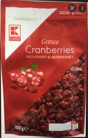 Ganze Cranberries (gezuckert & getrocknet)