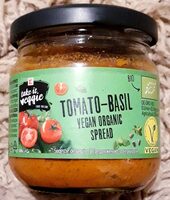 K-take it veggie Organic Bread Spread Tomato Basil