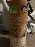 Reiswaffeln mit Hirse, Mais, Sesam