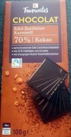 Favourites CHOCOLAT Edel-Zartbitter Karamell 70% K