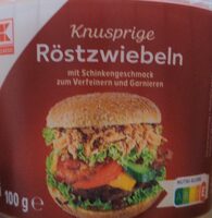 Knusprige Röstzwiebeln mit Schinkengeschmack