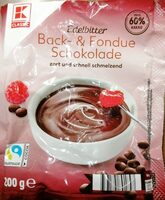 Fondue Schokolade Edelbitter