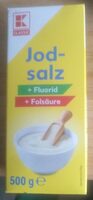 Salz - Jodsalz + Fluorid + Folsäure