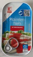 Makrelenfilets in Tomatensauce