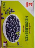 Erntefrische Heidelbeeren tiefgefroren