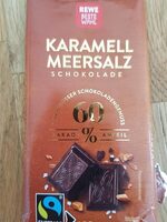 Karamell Meersalz Schokolade