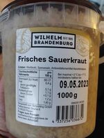 Frisches Sauerkraut