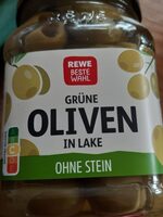 Grüne Oliven in Lake