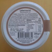 Leberwurst Hausmacher Art