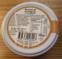 Bratwurst im Glas mittelgrob