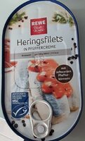Heringsfilets in Pfeffercreme