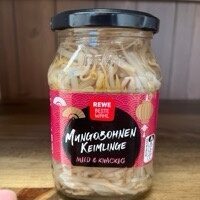 Mungobohnen/Glas Keimlinge