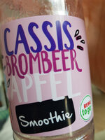 Cassis Brombeer Apfel Smoothie