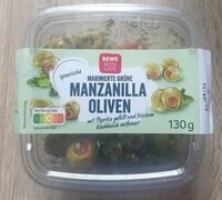 Manzanilla Oliven