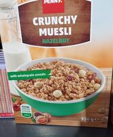Crunchy muesli hazelnut