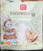 Schichtnougat Eier