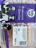 Bratwurst + Gemüse