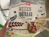 Weizen Tortillas mit Leinsamen