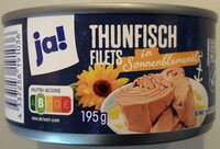 Thunfisch Filets in Sonnenblumenöl