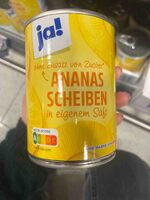 Ananas Scheiben In Eigenem Saft