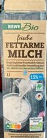 Rewe bio frische fettarme Milch