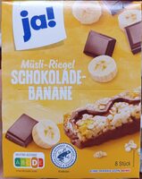 Schoko Banane Müsli Riegel