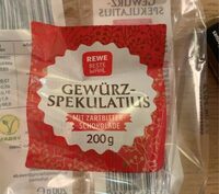Gewürz Spekulatius Mit Zartbitterschokolade