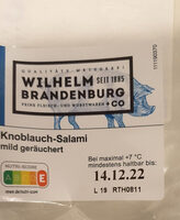 Knoblauch-Salami