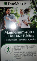 Magnesium 400 + B1 + B6 + B12 + Folsäure