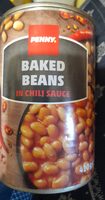 Baked beans in chili sauce